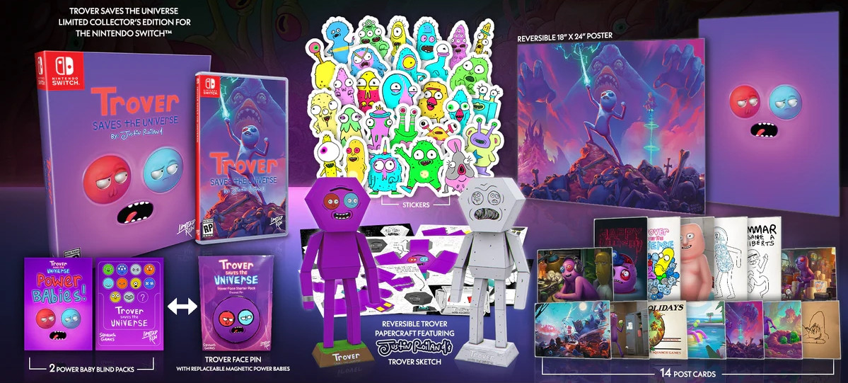 Trover Saves the Universe Collector's Edition (Limited Run Games) afbeelding