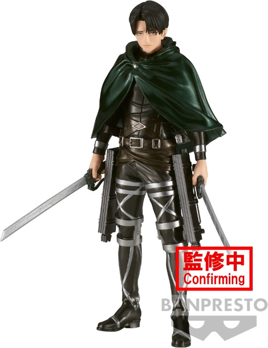 Attack on Titan The Final Season Figure - Levi with Swords