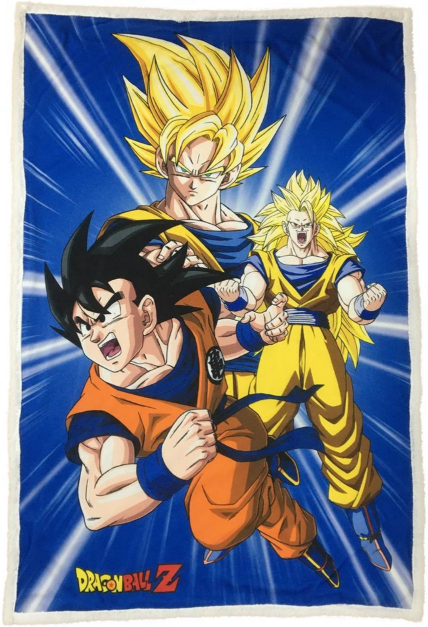 Dragon Ball Z Fleece Blanket