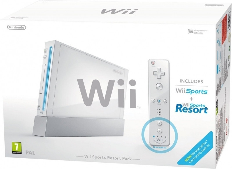 Nintendo Wii (White) + Sports Resort