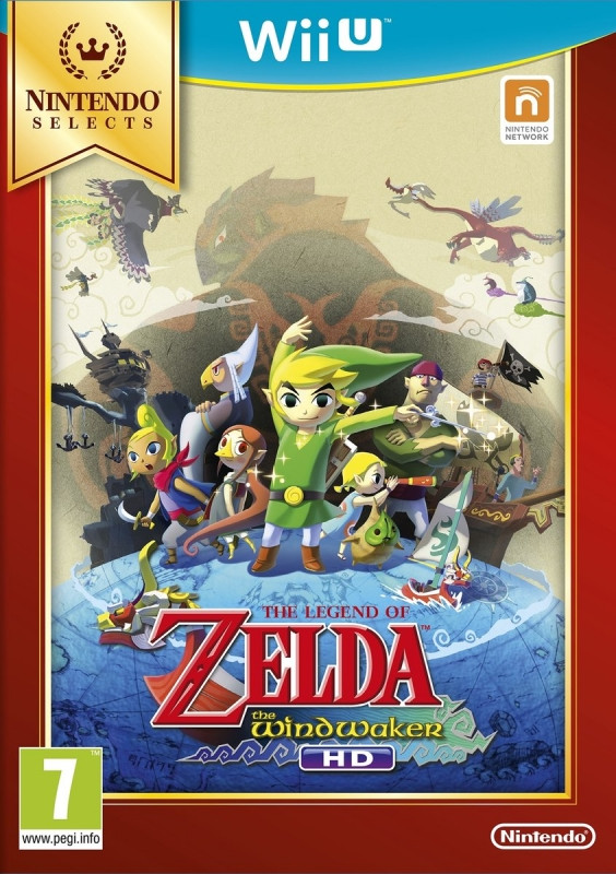 Image of Nintendo Legend of Zelda, The Wind Waker HD (Select) Wii U