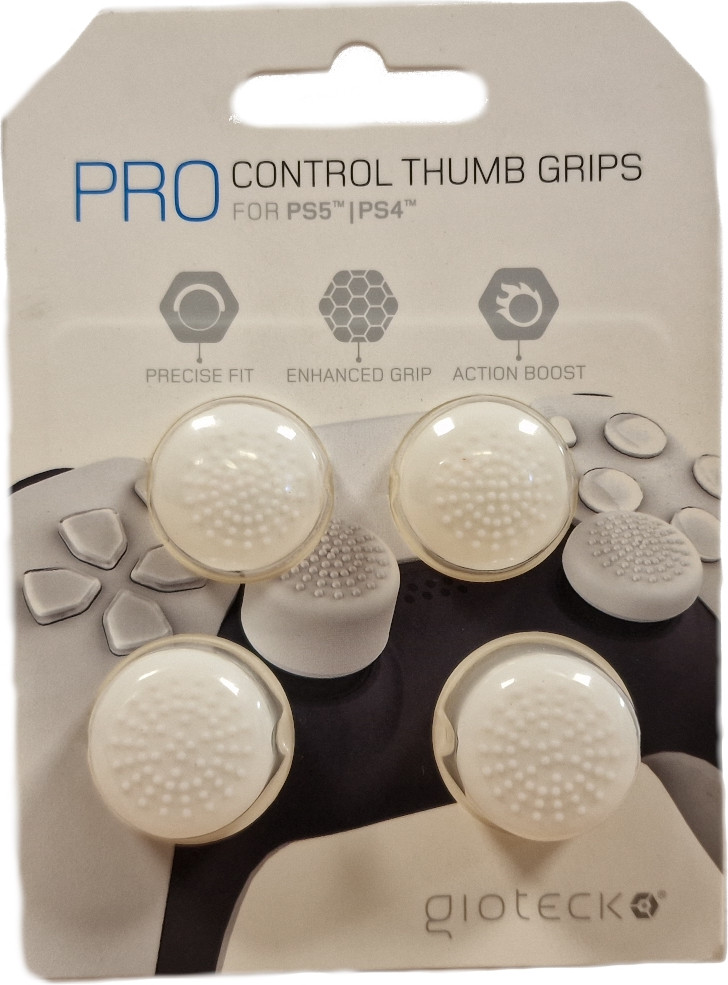 Gioteck Pro Control Thumb Grips White