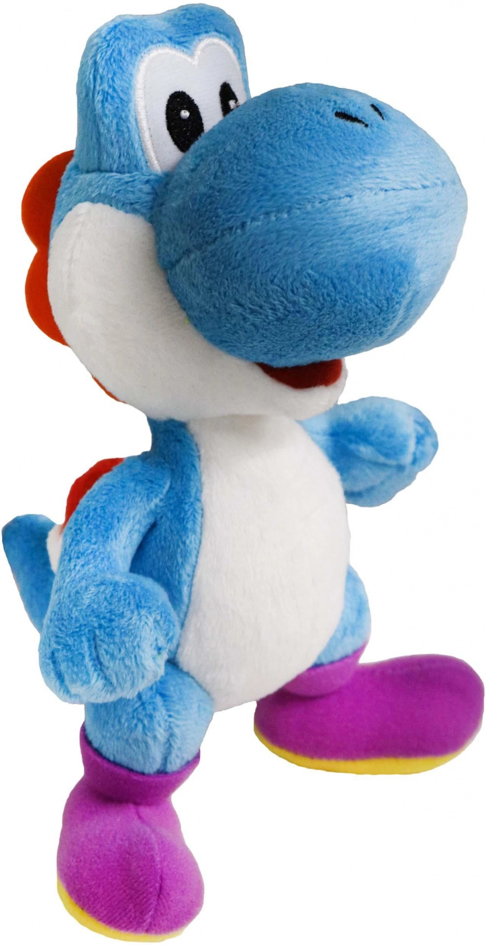 Super Mario - Standing Yoshi Pluche (Blauw)