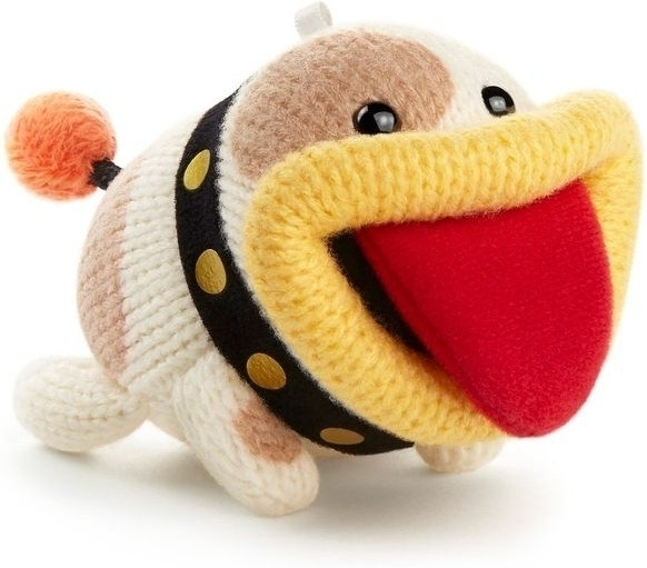 Image of Amiibo - Yarn Poochy (Yoshi's Woolly World Collection)