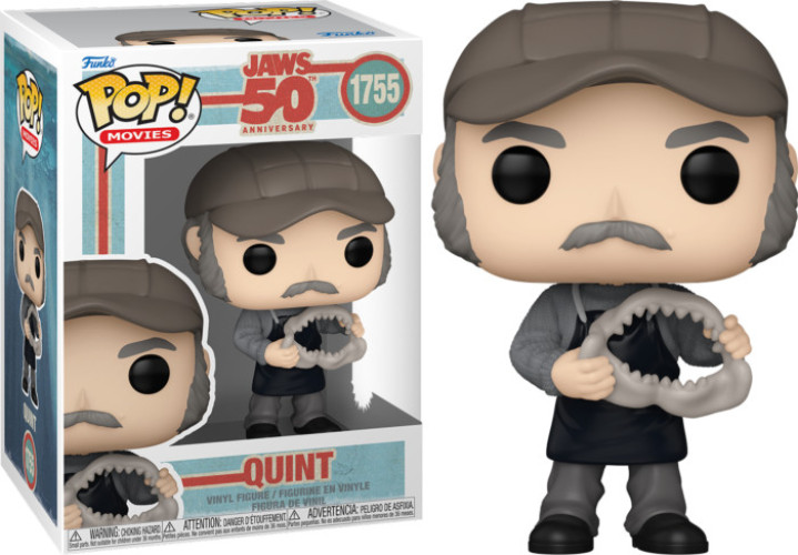 Jaws (50th Anniversary) Funko Pop Vinyl: Quint afbeelding