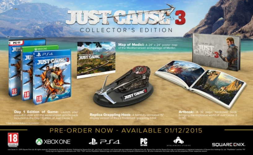 Image of Just Cause 3 (Collector's Edition)