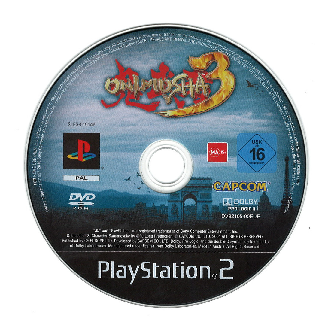 Onimusha 3 (losse disc)