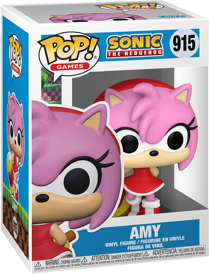 Sonic the Hedgehog Funko Pop Vinyl: Amy Rose afbeelding