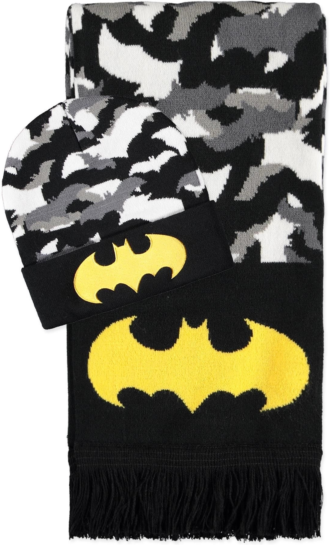 Batman - Camo Giftset (Beanie & Scarf)