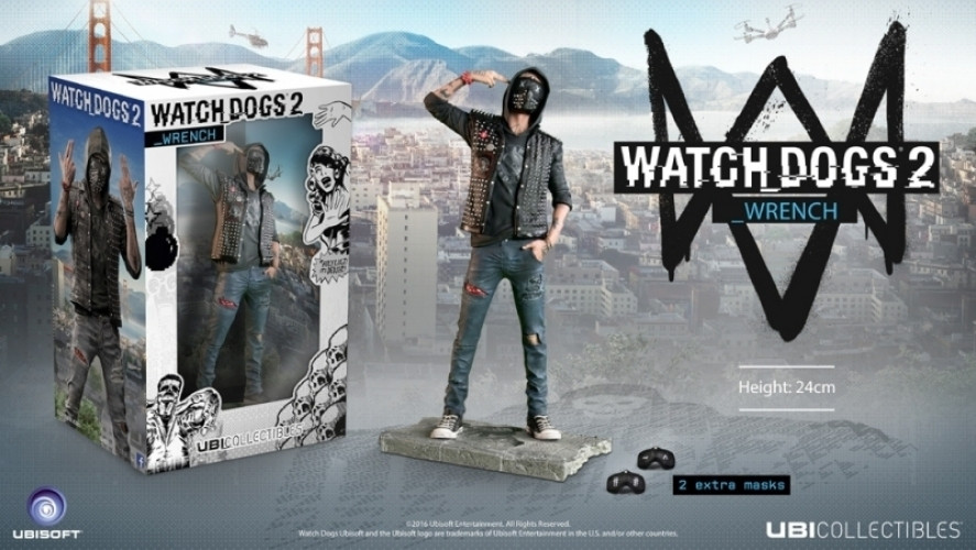Image of Watch Dogs 2 Wrench Figurine