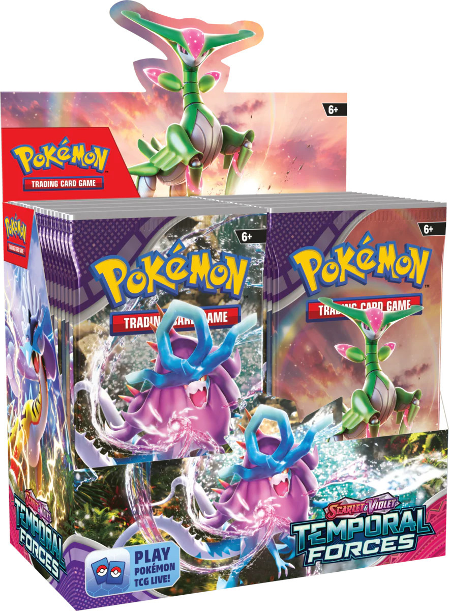 Pokemon TCG Scarlet & Violet Temporal Forces Booster Box (sealed)