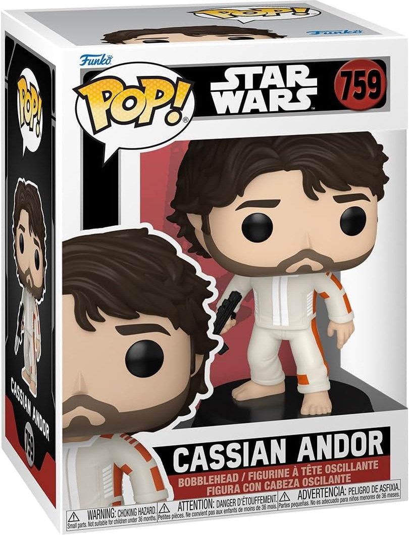 Star Wars: Andor Funko Pop Vinyl: Cassian Andor (759) afbeelding