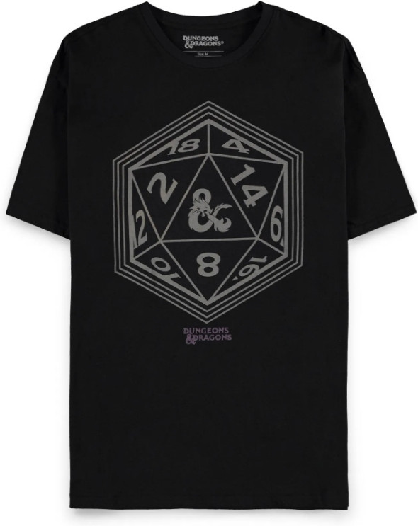 Dungeons And Dragons Heren Tshirt -2XL- Dice Zwart