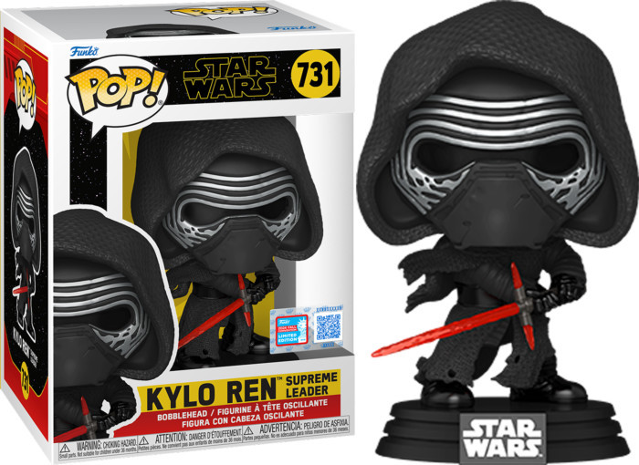 Funko Pop! Star Wars: Kylo Ren Supreme Leader #731 NYCC 2024 Shared Convention Exclusive