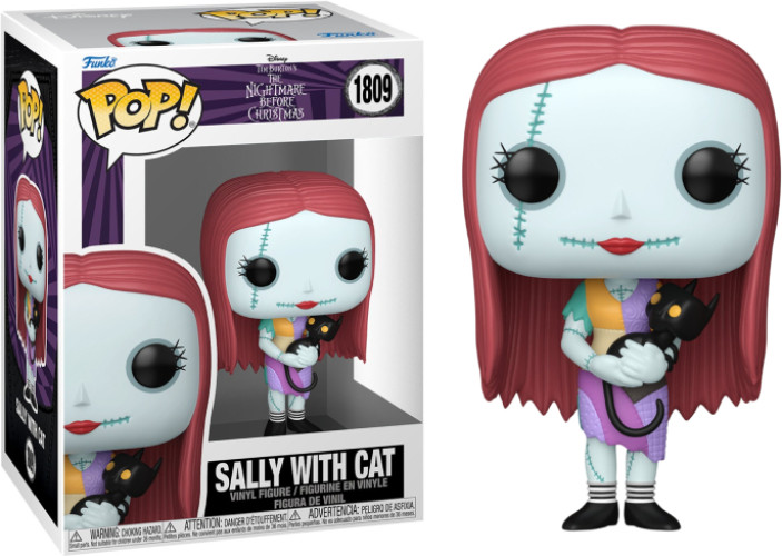 Disney The Nightmare Before Christmas Funko Pop Vinyl: Sally with Cat (1809)