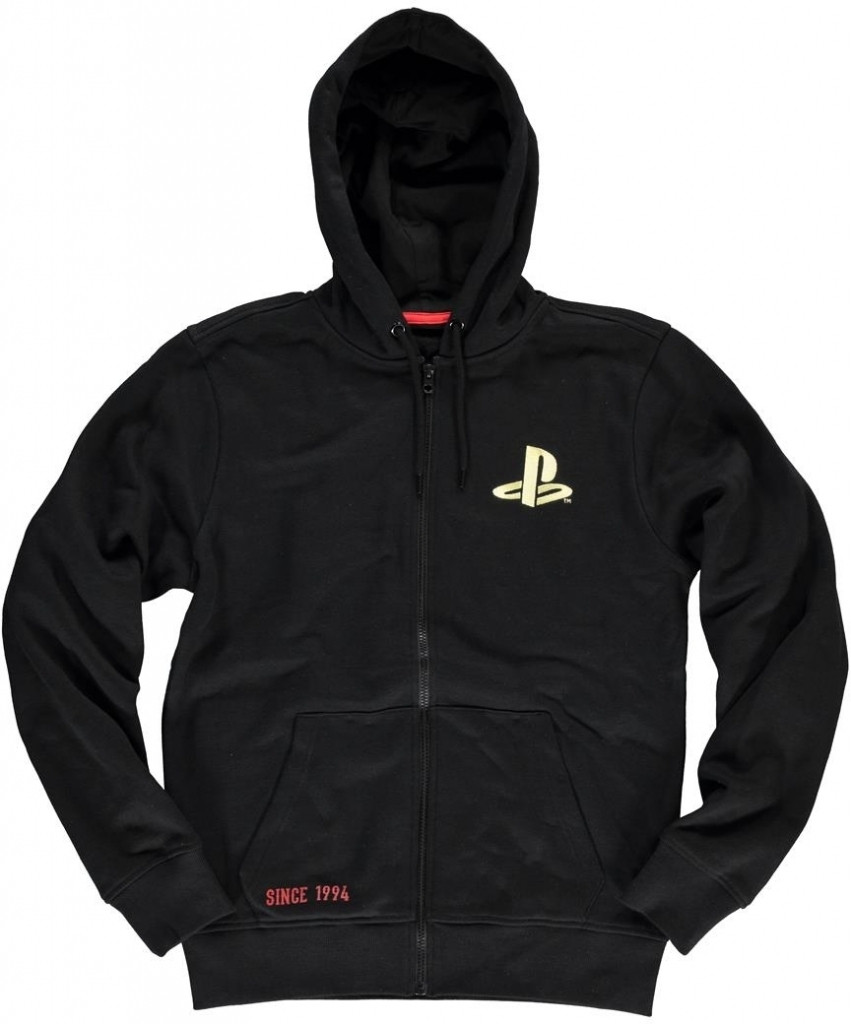 PlayStation Vest met capuchon -2XL- Since 94 Zwart