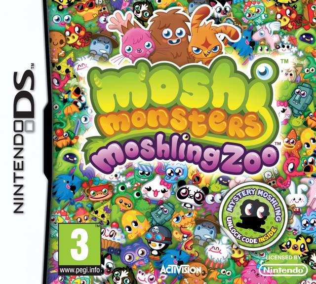 Image of Activision Moshi Monsters Moshling Zoo, Nintendo DS