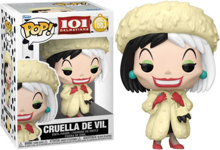 Disney 101 Dalmatians (1961) Funko Pop! Vinyl: Cruella De Vil afbeelding