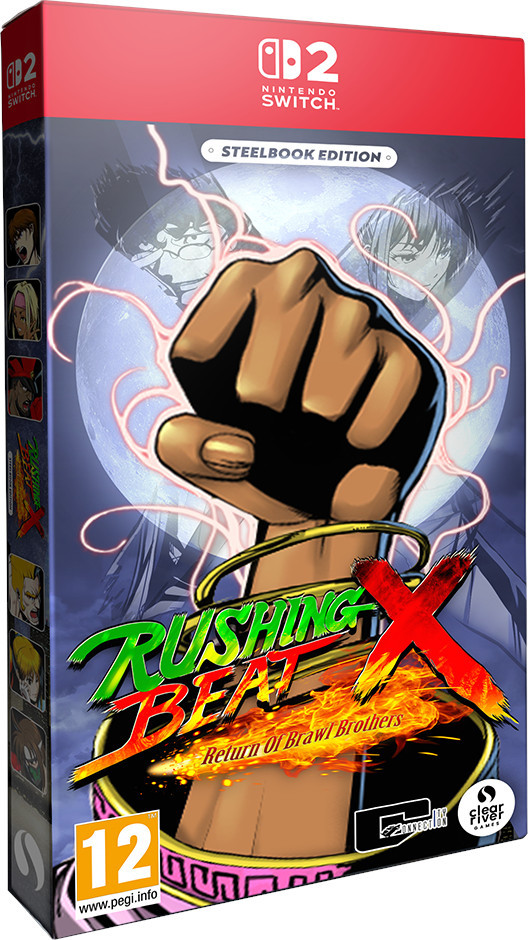 Rushing Beat X: Return of Brawl Brothers Steelbook Edition afbeelding