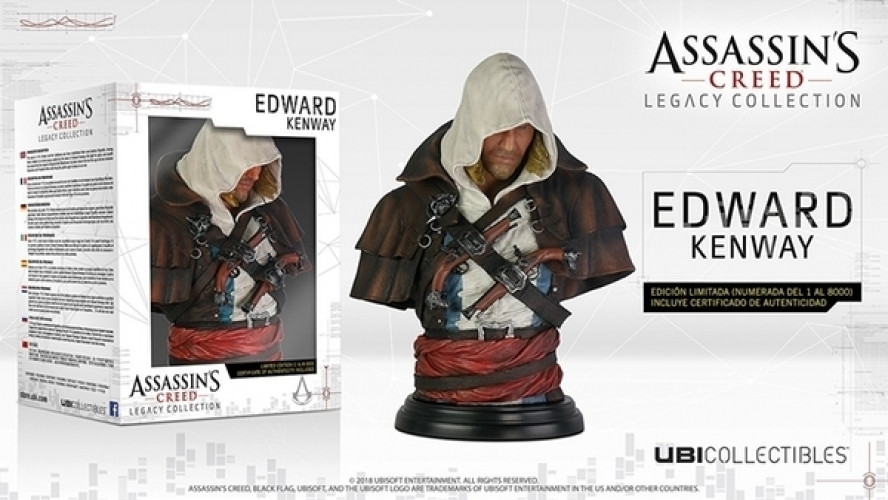 Assassin's Creed Bust Edward Kenway Legacy Collection Limited Edition