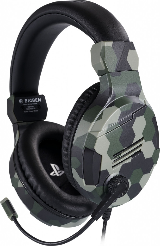 Big Ben Stereo Gaming Headset V3 - Camo (Official Sony License)