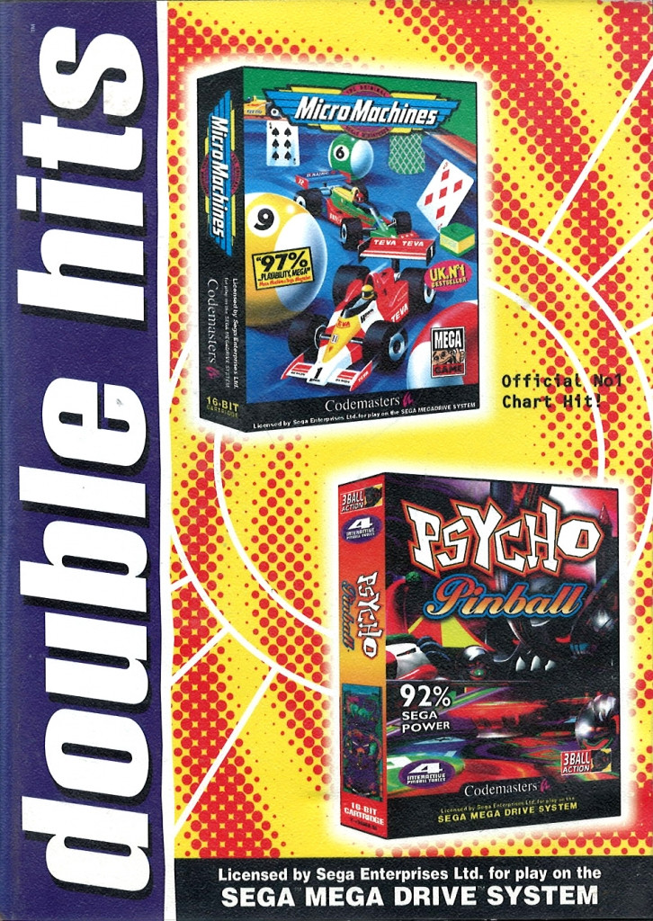 Codemasters Double Hits Micro Machines Psycho Pinball codemasters kopen in de aanbieding