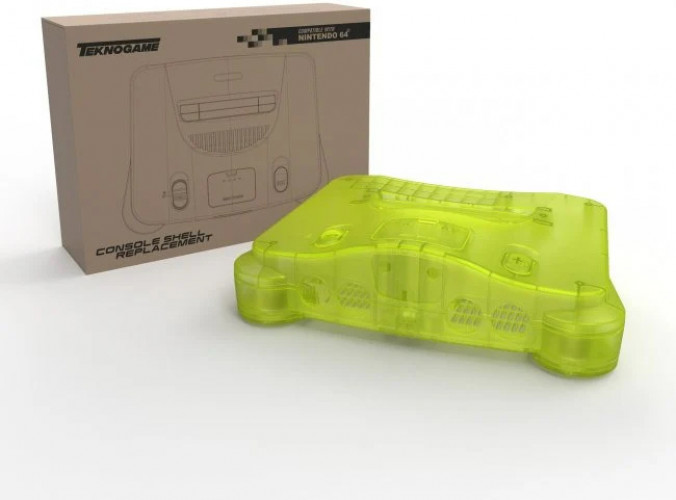 Nintendo 64 Console Shell Replacement (Extreme Green) afbeelding
