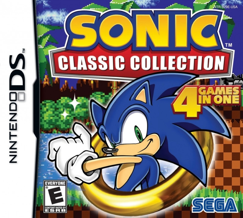 SEGA Sonic Classic Collection (werkt niet op Dsi/3DS)