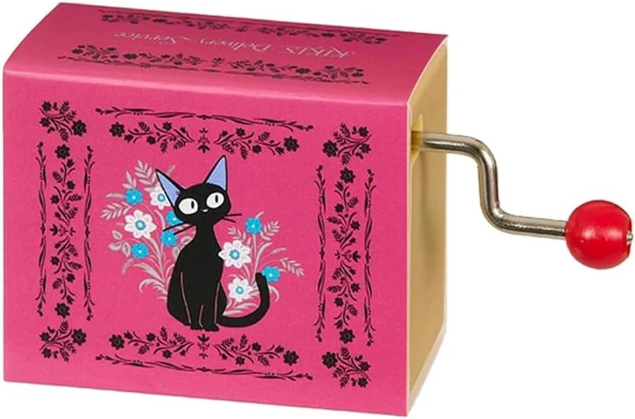 Kiki's Delivery Service Hand Crank Music Box - Kiki Flowers