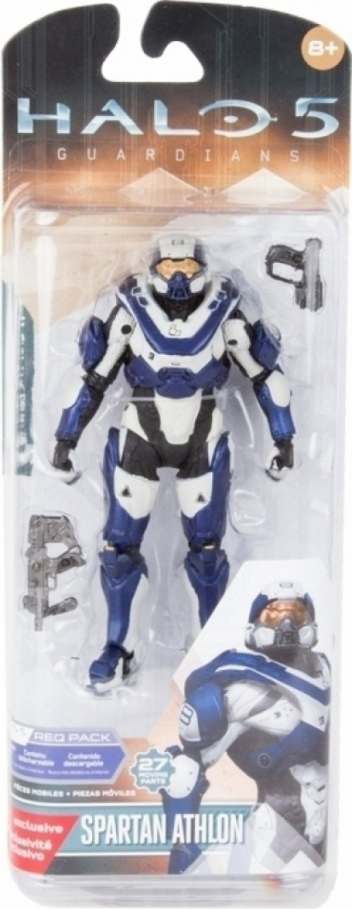 Image of Halo 5 Action Figure - Spartan Athlon Blue/White (Exclusive)