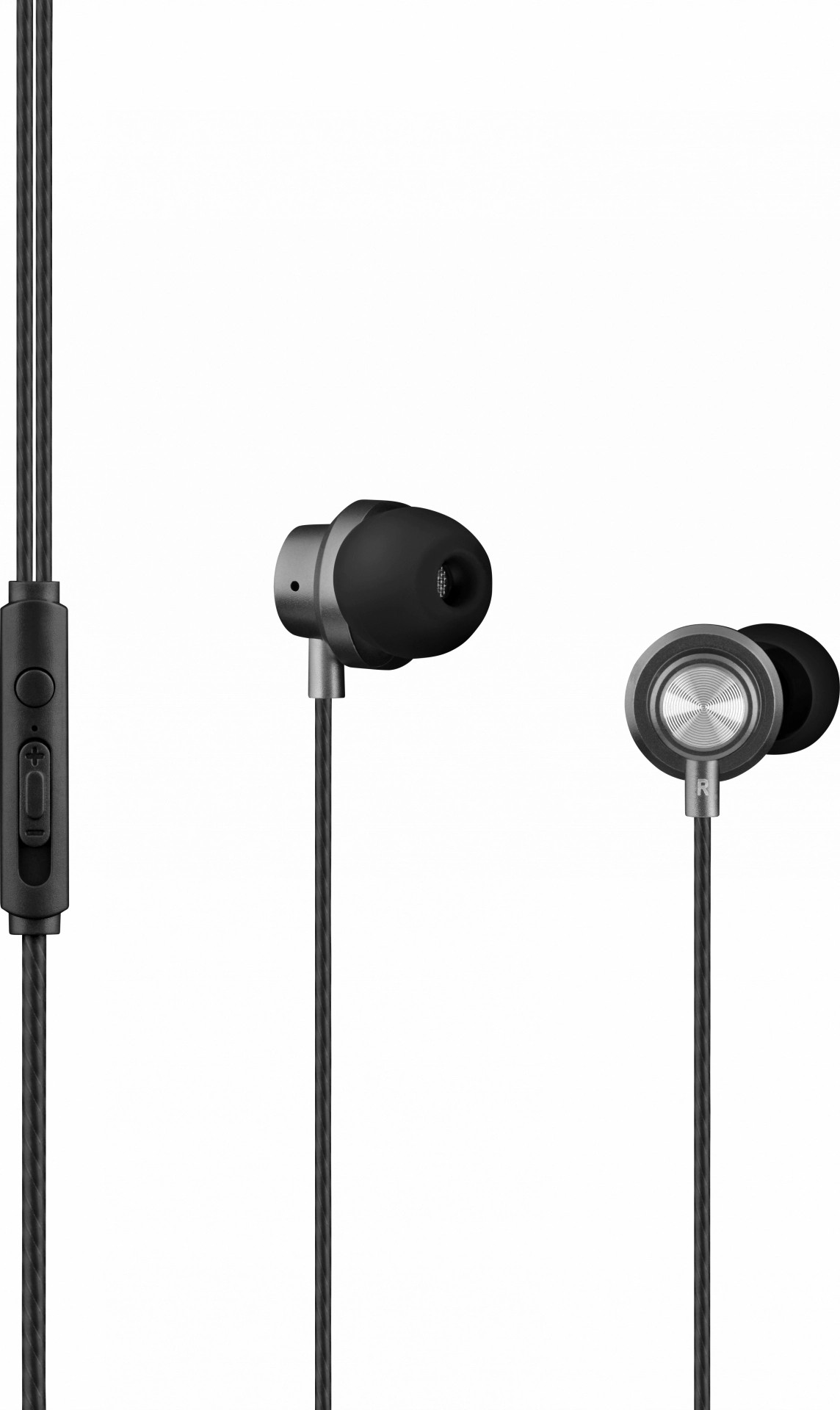 The G-Lab Helium Gaming Earphones with Remote Control and Pouch - Black