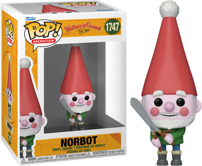 Wallace & Gromit Funko Pop Vinyl: Norbot afbeelding