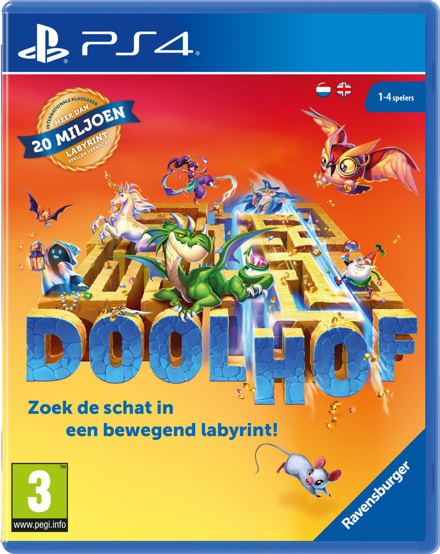 Ravensburger Doolhof afbeelding