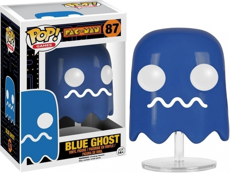 Image of Pac-Man Pop Vinyl Figure: Blue Ghost