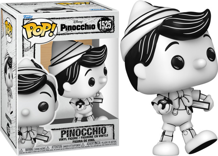 Disney Pinocchio Funko Pop Vinyl: Pinocchio (Sketched) afbeelding