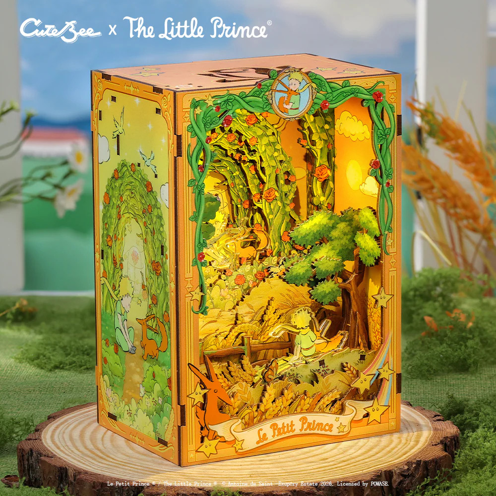 Book Nook - The Little Prince Rose Garden Limited Edition