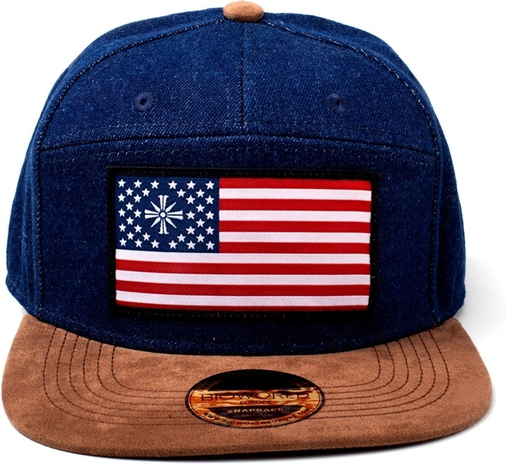 Difuzedbioworld Far Cry 5 American Flag Denim Snapback difuzedbioworld kopen in de aanbieding Difuzedbioworld Far Cry 5 American Flag Denim Snapback difuzedbioworld kopen in de aanbieding