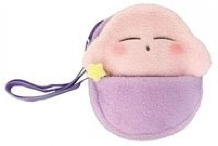 Kirby Fluffy Shoulder Bag - Sleeping Kirby