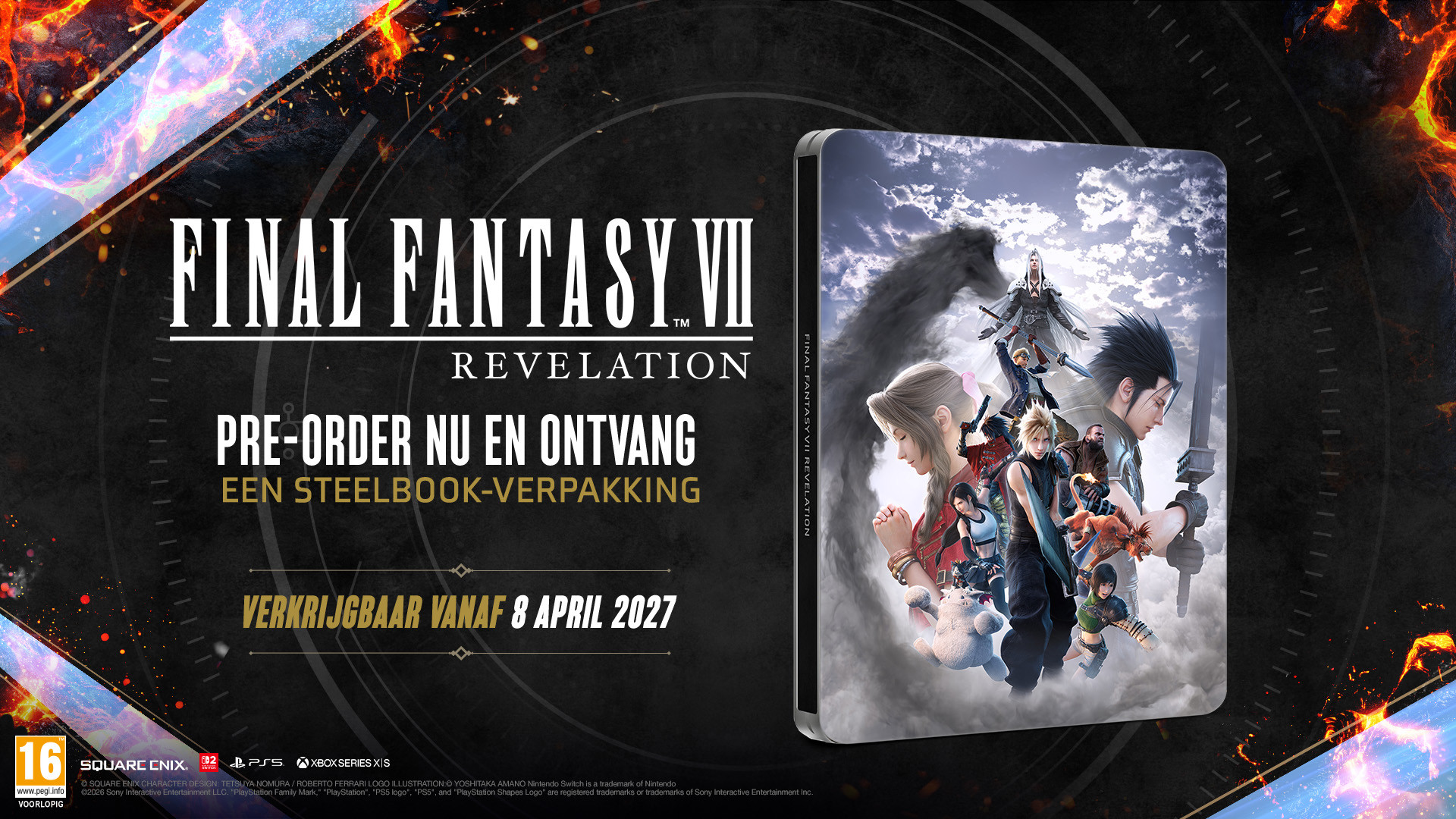 Final Fantasy VII Revelation + Magic Card Edition & Steelbook