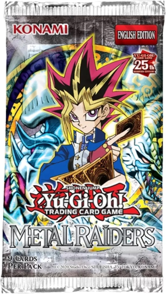 Yu-Gi-Oh! TCG 25th Anniversary Metal Raiders Booster Pack