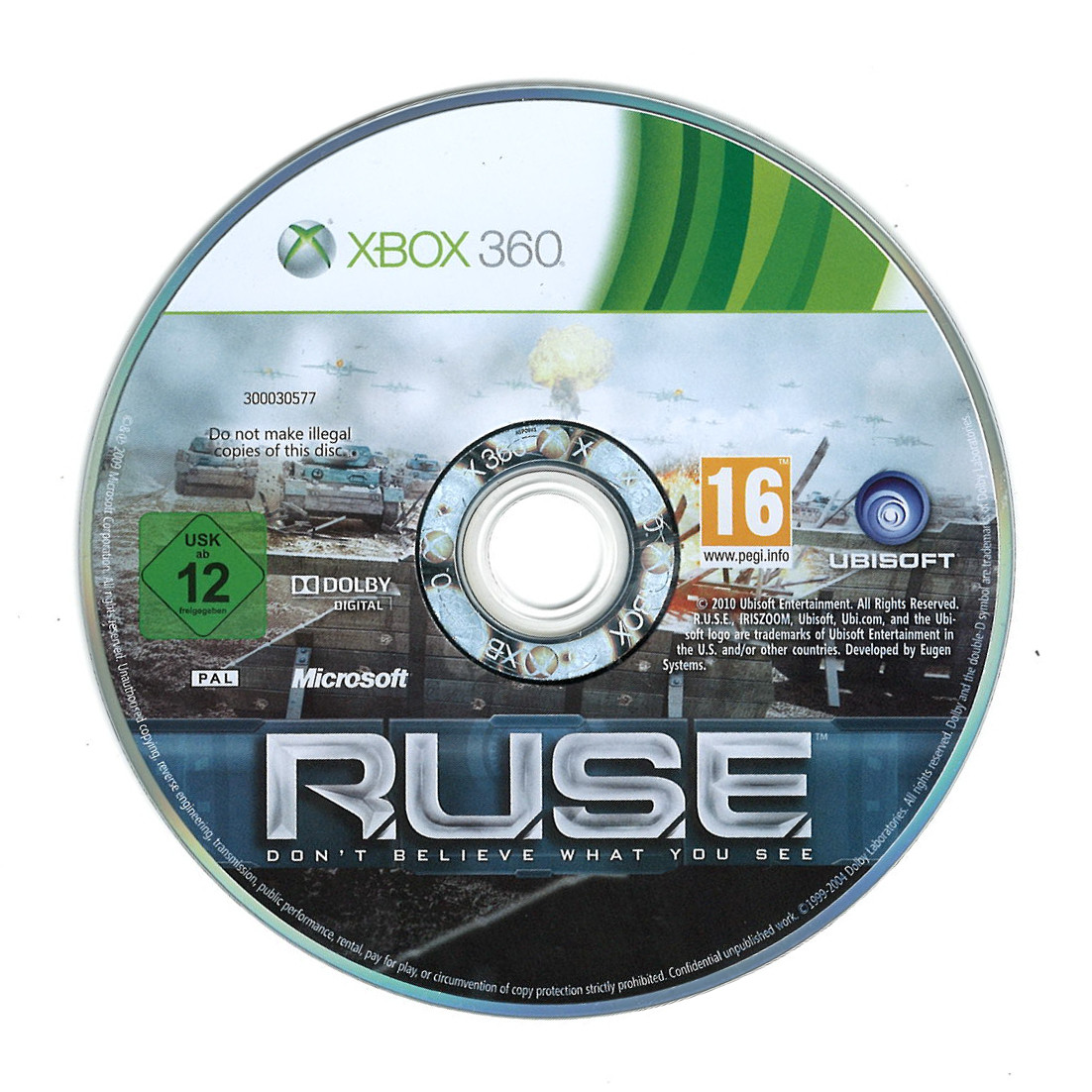 R.U.S.E. (Ruse) (losse disc)