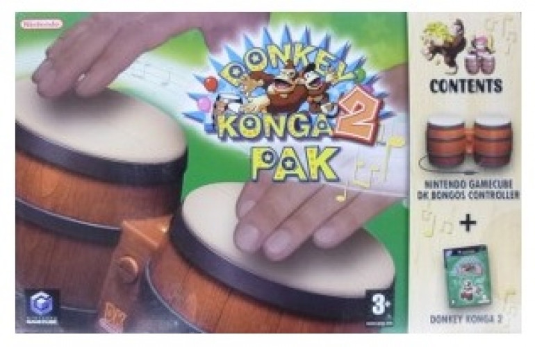 Image of Donkey Konga 2 + Bongos