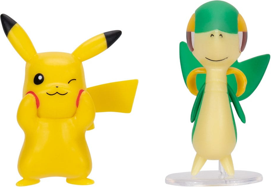 Pokemon Battle Figure Pack - Snivy & Pikachu afbeelding