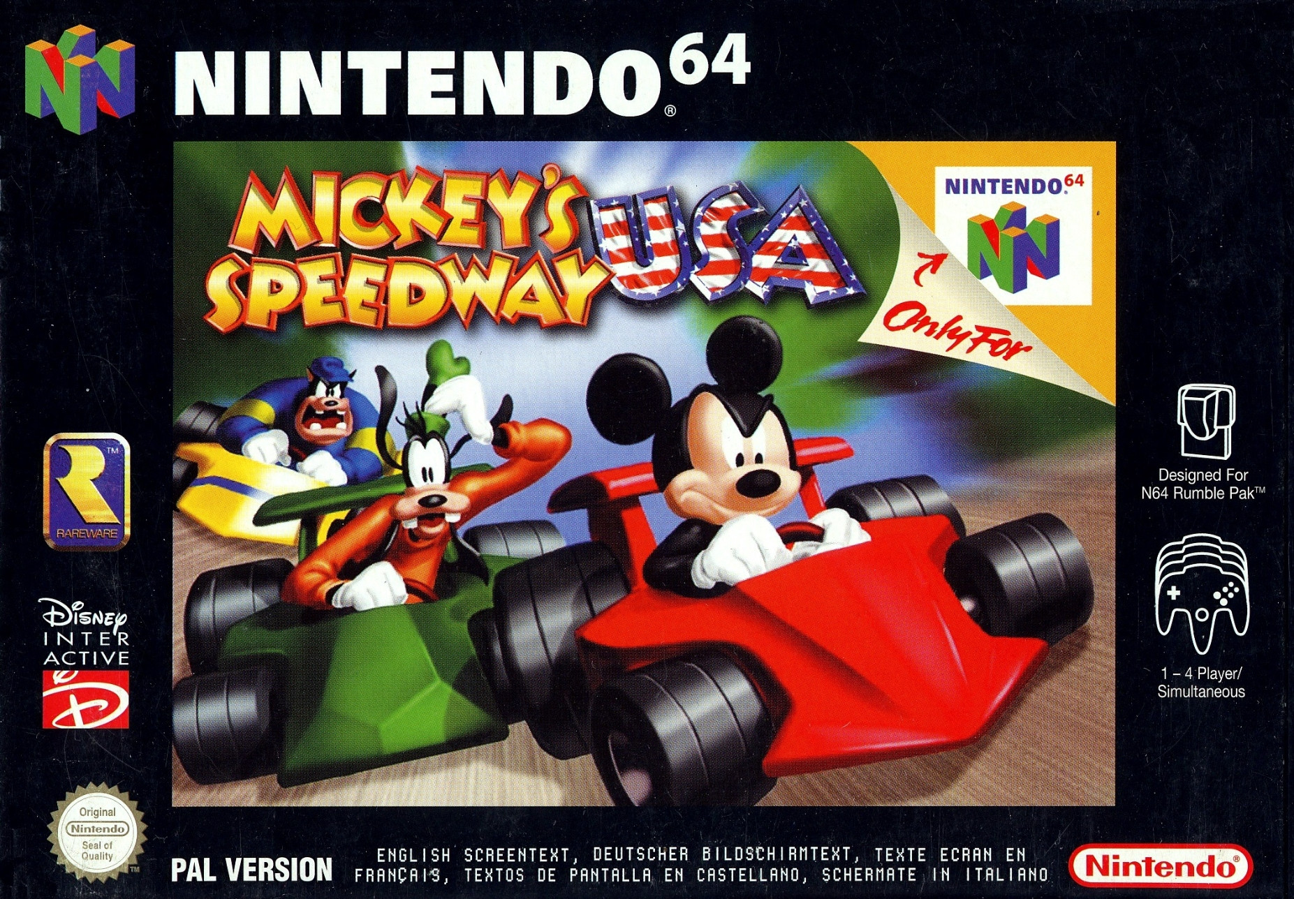 Image of Mickey Speedway USA