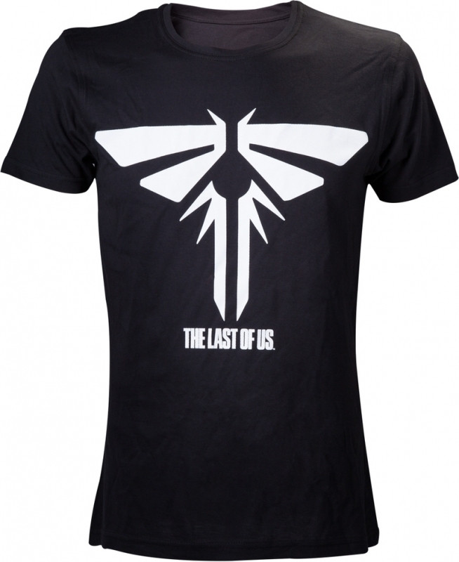 Image of The Last Of Us - Size S - Firefly - Men T-Shirt (Zwart)
