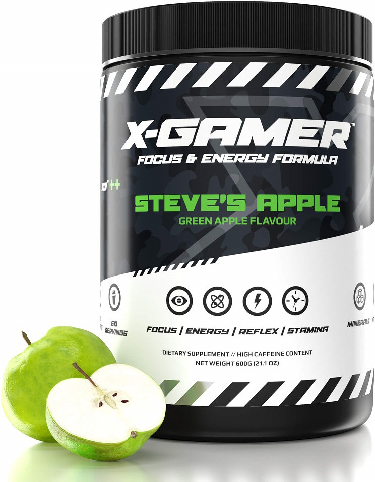 X-Gamer Focus & Energy Formula - Steve's Apple Tub