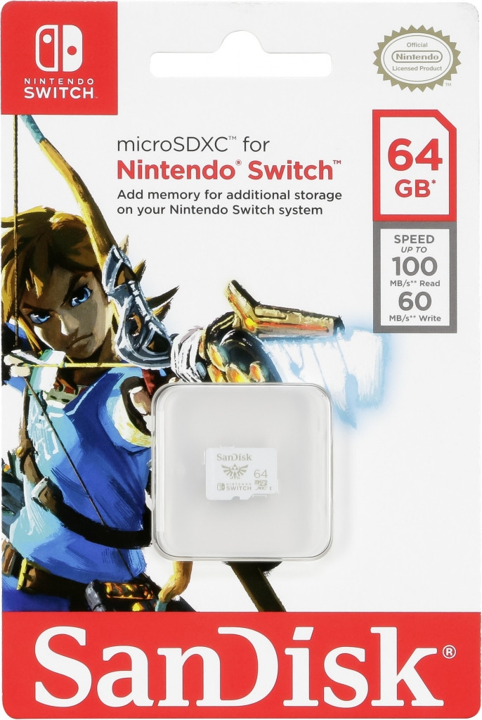 Sandisk MicroSDXC 64GB Memory Card