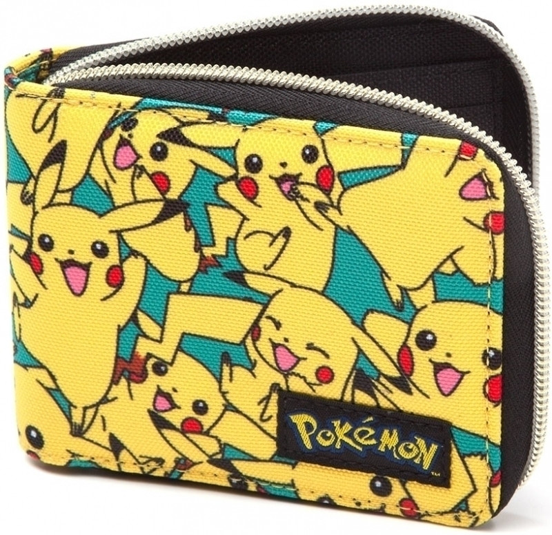 Image of Pokémon - All Over Pikachu Zip Wallet
