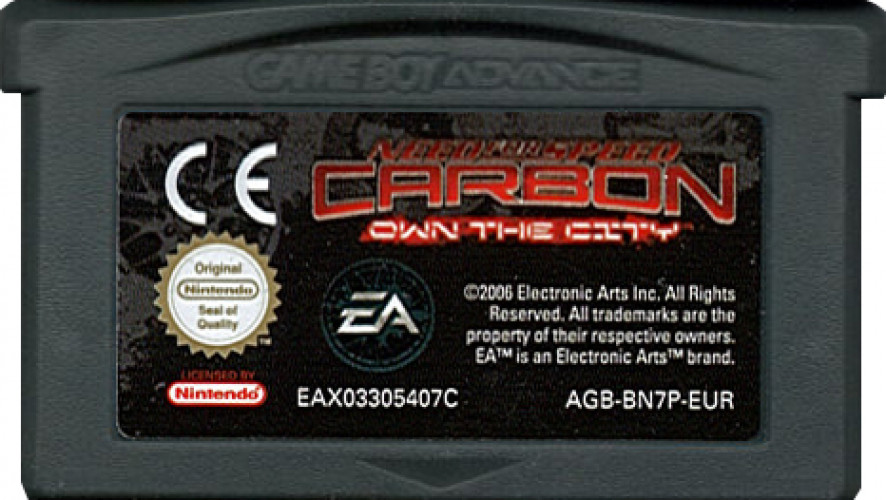 Need for Speed Carbon Own the City (losse cassette)