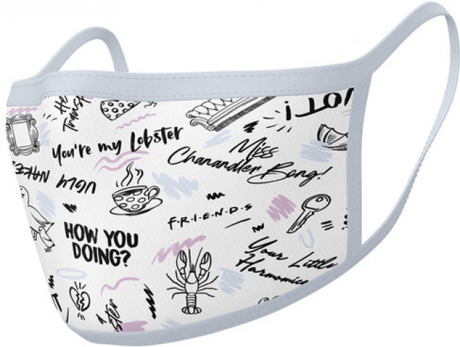 Friends Face Mask Set - Phrases